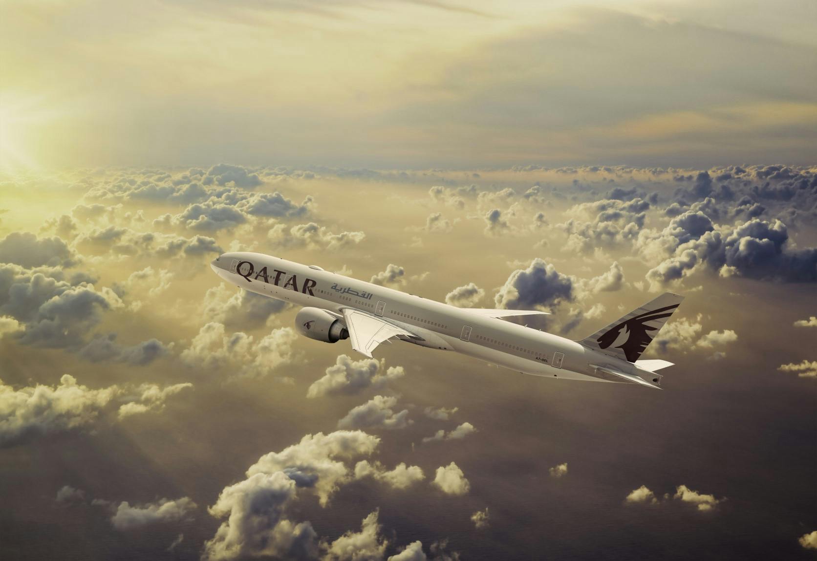 Qatar Airways offer background image